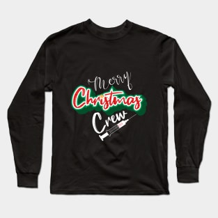 health worker merry christmas Long Sleeve T-Shirt